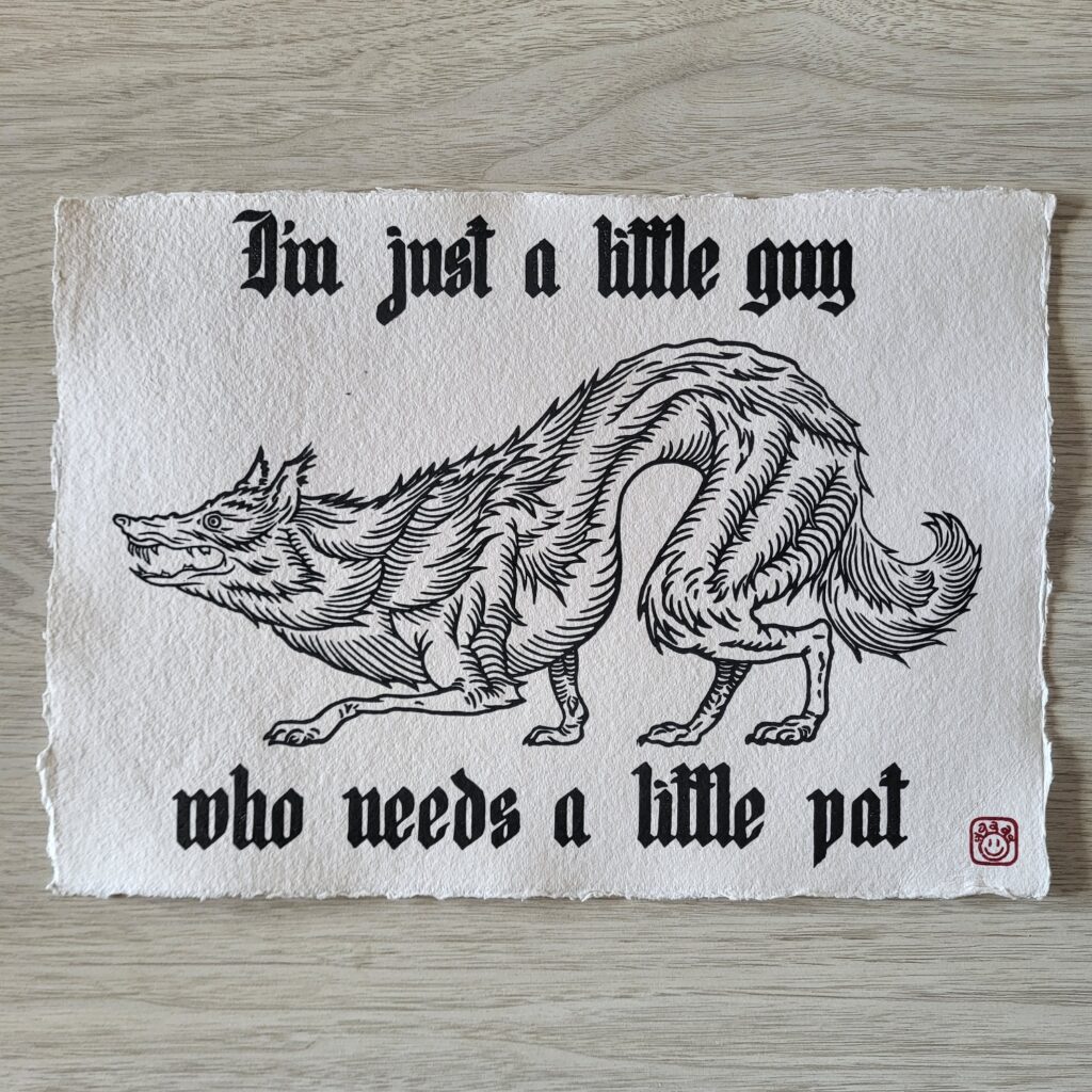 I'm Just A Little Guy Who Needs A Little Pat