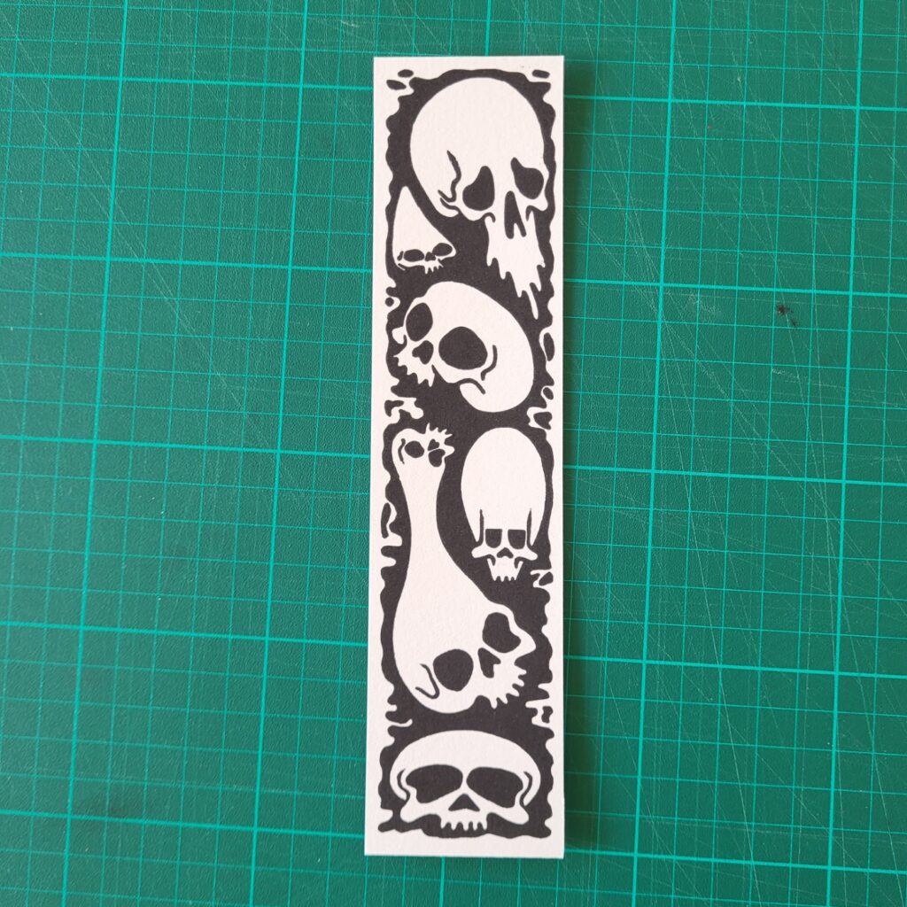 Lava Skullamp bookmark
