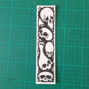 Lava Skullamp bookmark